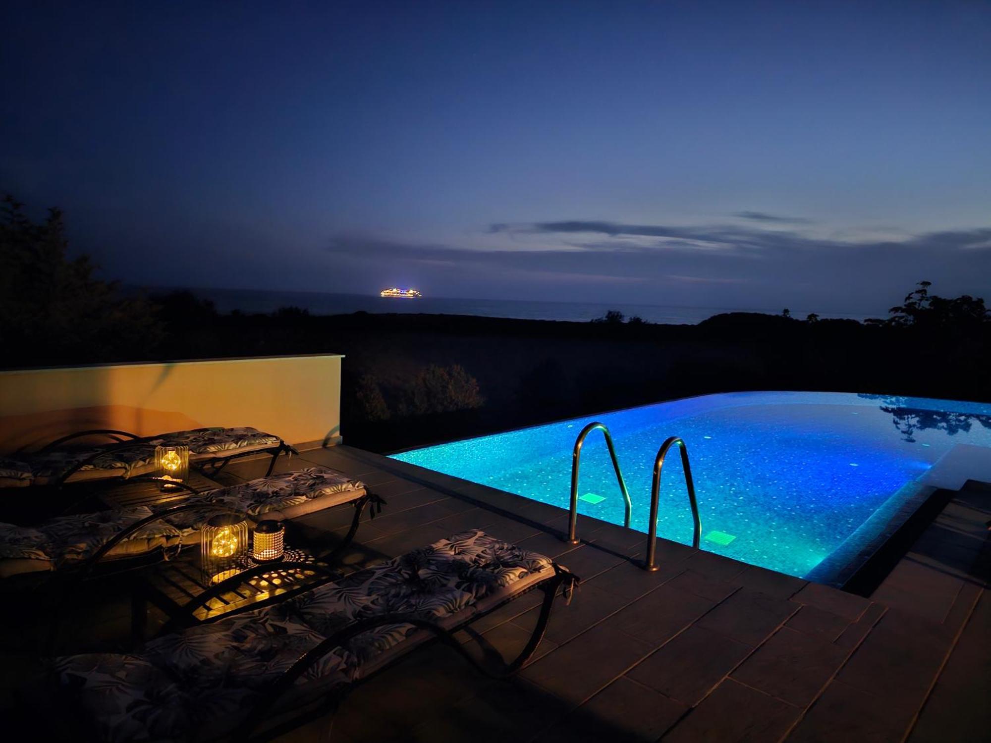 Skinos Ilivatos Eco Villa & Estate Chavriáta Exterior foto